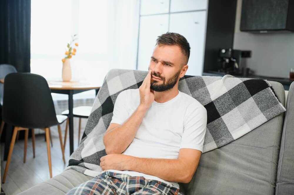 man with tooth abscess in St. Mary's County MD