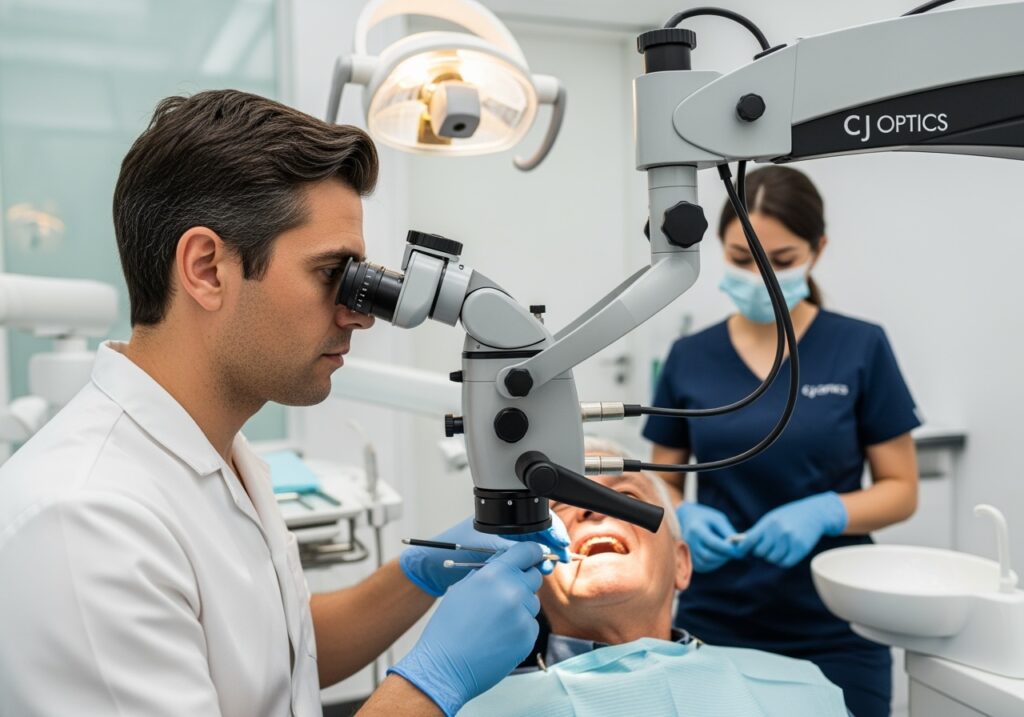 doctor working on a full mouth reconstruction from start to finish